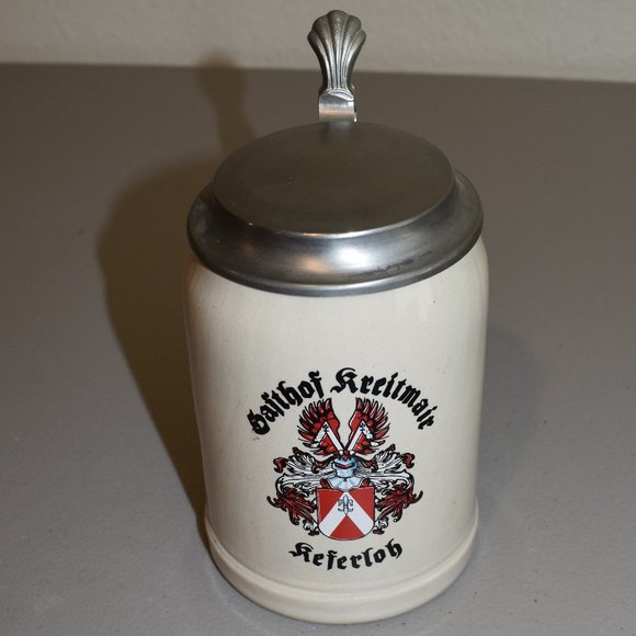 Rastal Grenzhausen Other - Rastal Grenzhausen Gaithof Kreitmair Referlob Beer Stein